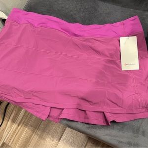 New with tags Lululemon tennis skirt!